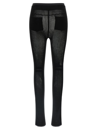 Black Nylon Leggings