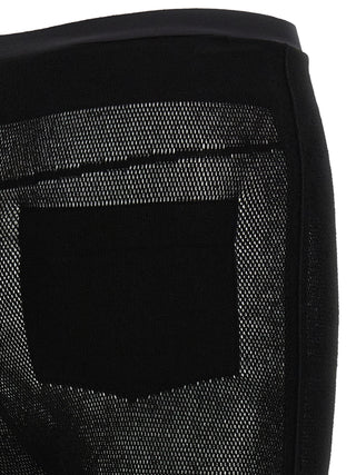 Black Nylon Leggings