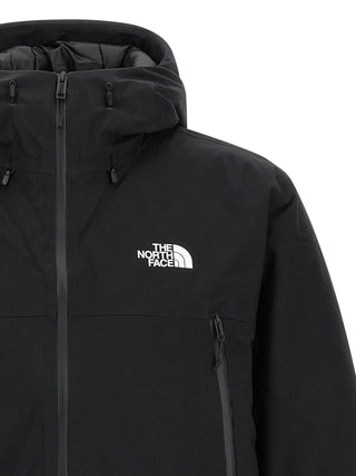 Black Polyester Parka
