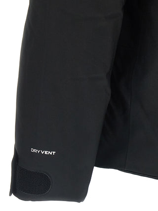 Black Polyester Parka