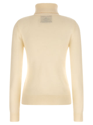 White Merino Wool Cardigan