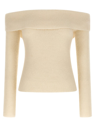 White Wool Cardigan
