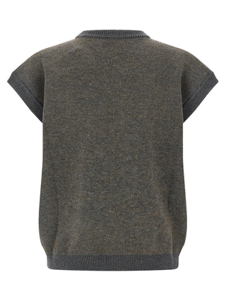 Gray Wool Sweatshirt