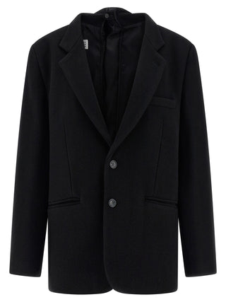 Black Virgin Wool Blazer