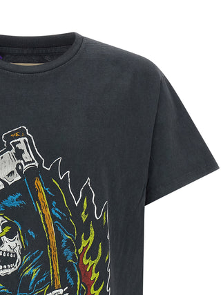 Gray Cotton T-Shirt