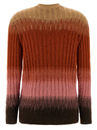 Multicolor Wool Cardigan