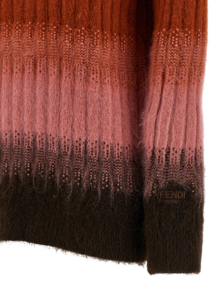 Multicolor Wool Cardigan