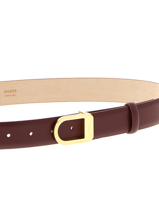 Bordeaux Calfskin Regular Belt