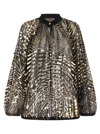 Black Polyamide Blouse