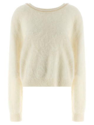 White Cashmere Cardigan