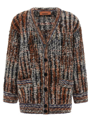 Multicolor Wool Cardigan