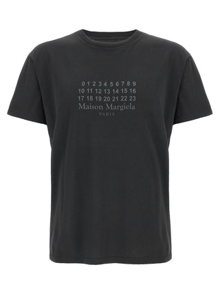 Camiseta de algodón negro