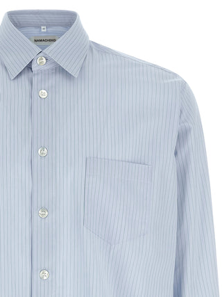 Blue Cotton Blouse