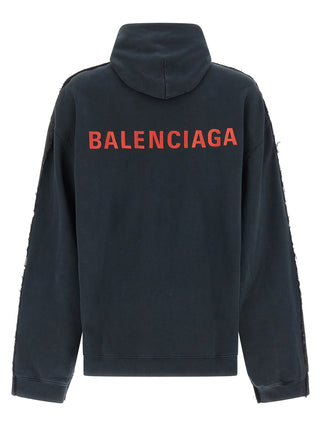 Chaqueta vaquera negra de algodón