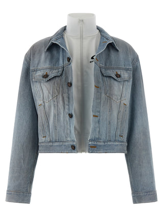 Blue Cotton Denim Jacket