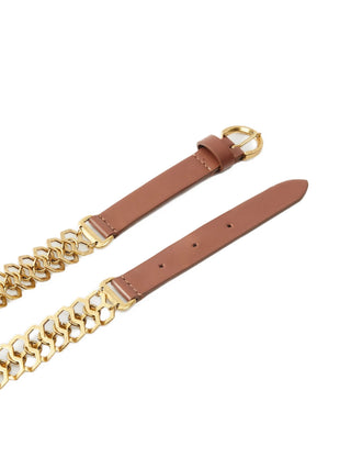 Brown Calfskin Regular Belt