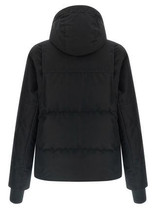 Black Polyester Shell Jacket