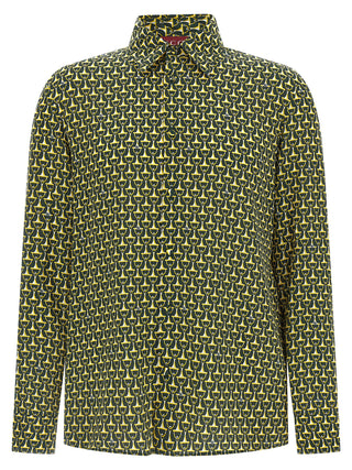 Bicolor Silk Blouse