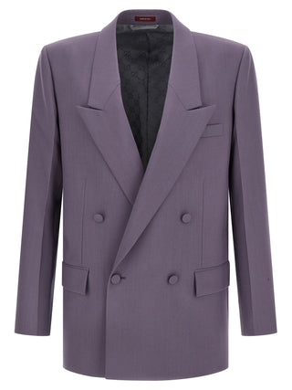 Purple Wool Blazer