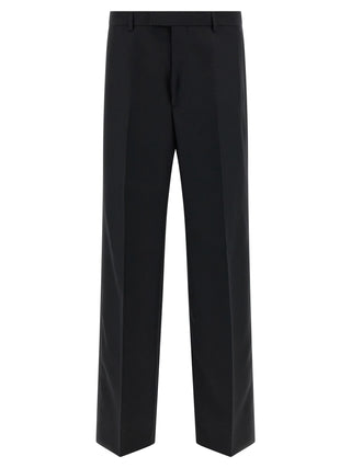 Black Polyester Dress Pants