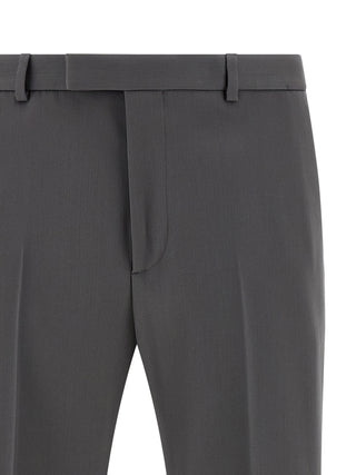 Gray Wool Dress Pants