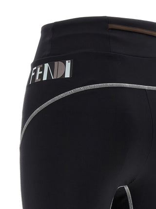 Black Polyamide Leggings