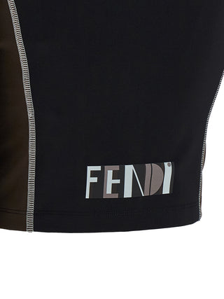 Black Polyamide Top