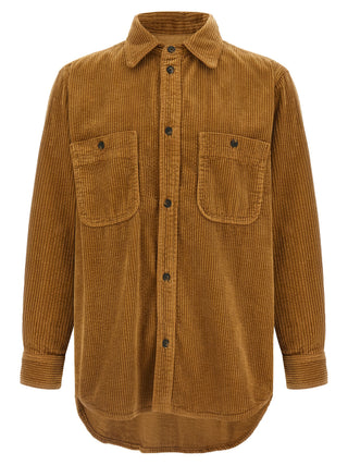Beige Denim Shirt
