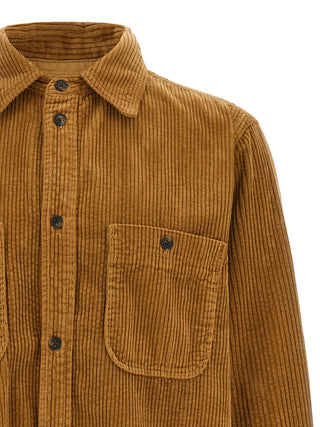 Beige Denim Shirt