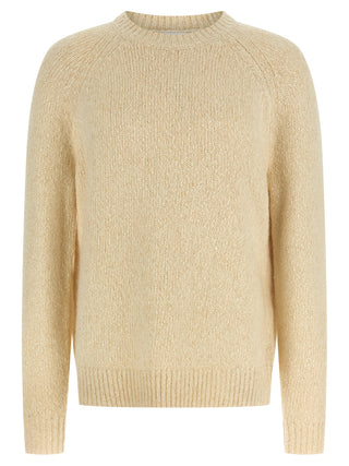 Cárdigan beige de algodón