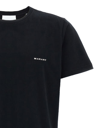 Camiseta de algodón negro