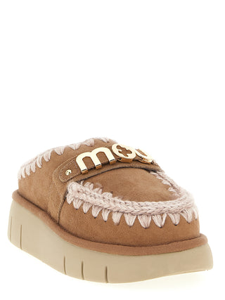 Multicolor Lambskin Clogs