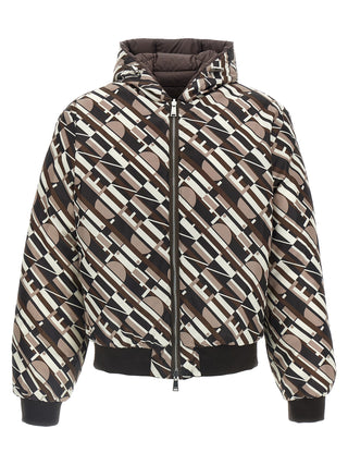Multicolor Polyester Shell Jacket
