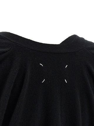 Black Wool Cardigan