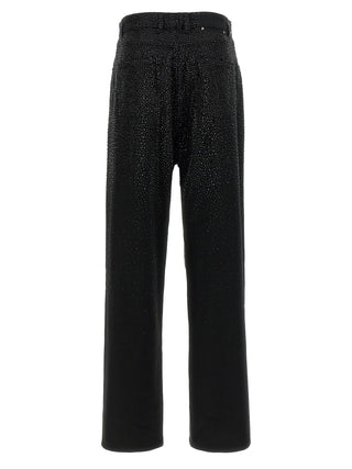 Jeans de algodón negro