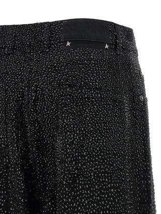 Jeans de algodón negro