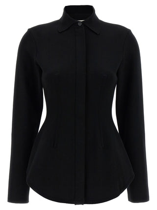 Black Viscose Blouse