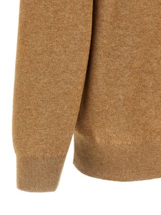 Beige Cotton Cardigan