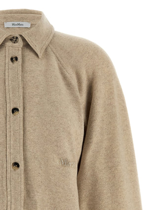 Beige Cashmere Blouse