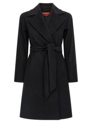 Black Virgin Wool Coat