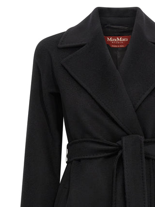 Black Virgin Wool Coat
