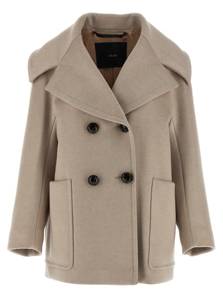 Beige Cashmere Coat