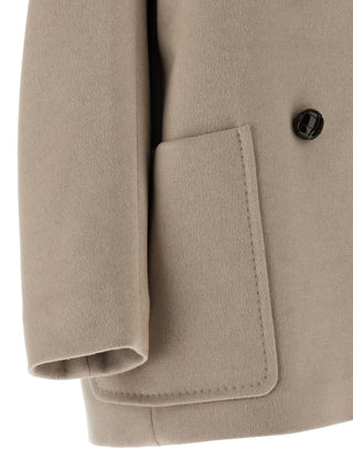 Beige Cashmere Coat