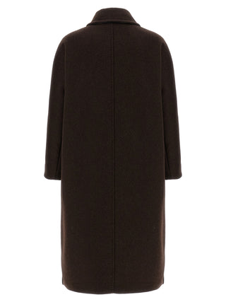 Brown Cashmere Coat