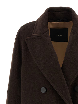 Brown Cashmere Coat