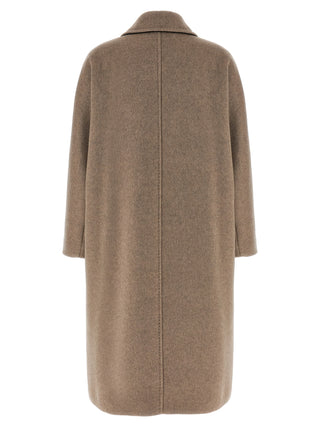 Beige Cashmere Coat