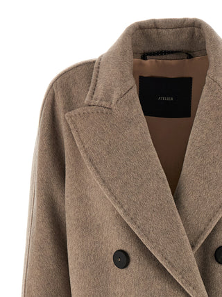 Beige Cashmere Coat