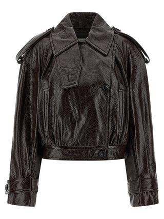 Brown Cotton Coat