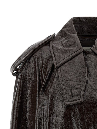 Brown Cotton Coat