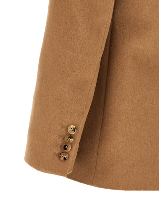 Beige Wool Blazer